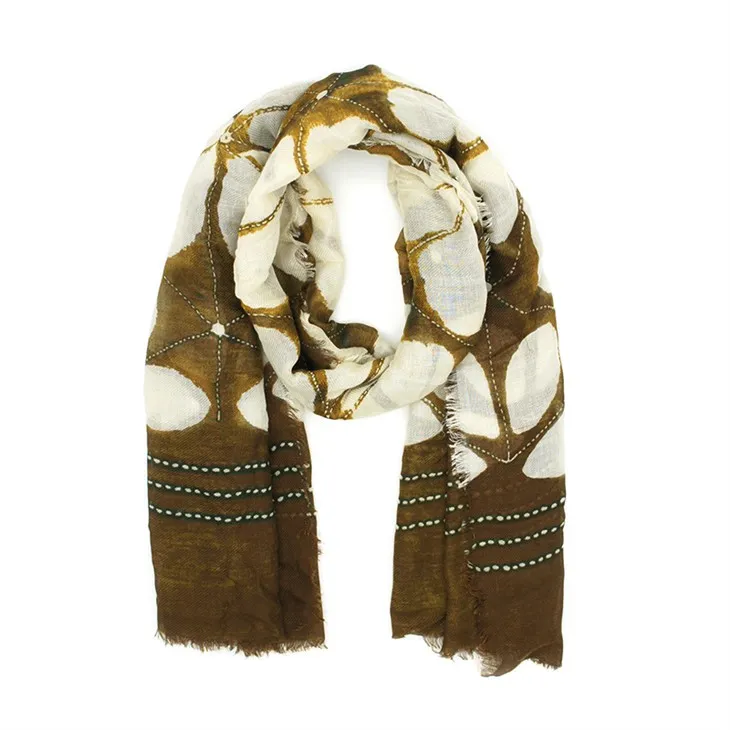 Lille trükitud sall S017