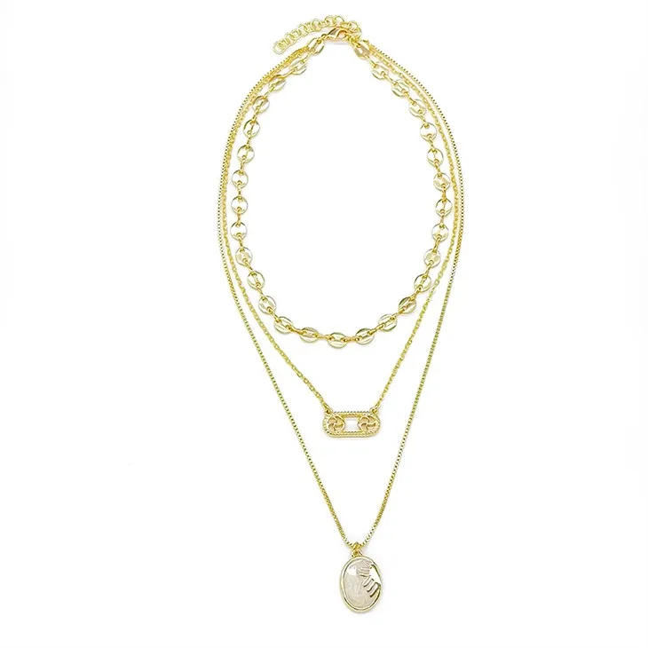 Kuldne sodiaagikihiline kaelakee